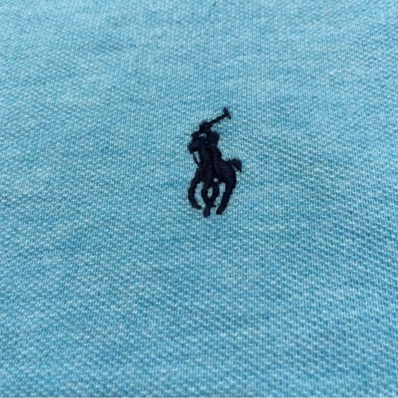 Polo Ralph Lauren Shirt Boys XL Blue Short Sleeve Logo - Picture 3 of 7
